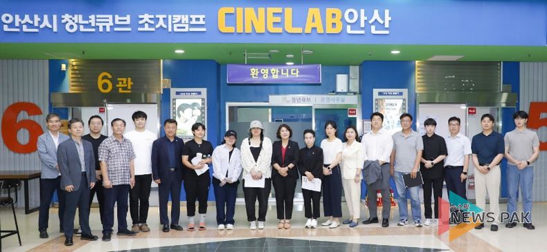 안산시의회 기획행정위원회가 지난 19일 안산시 청년큐브 한양캠프와 초지캠프를 방문했다.