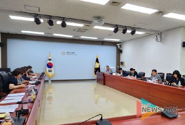 화성시의회 교육복지위원회 호스피스 완화 의료서비스 사업 관련 전문기관과 간담회 열어