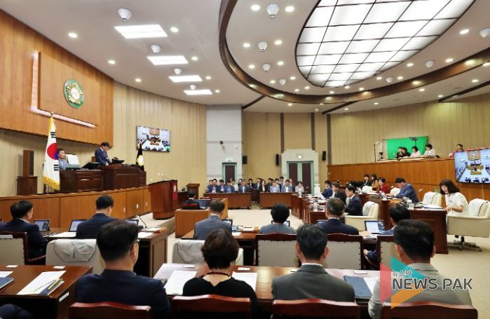 의왕시의회, 제295회 임시회 개회