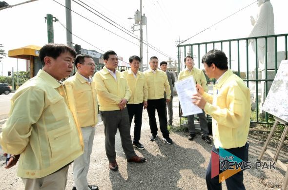 황계지하차도 현장점검