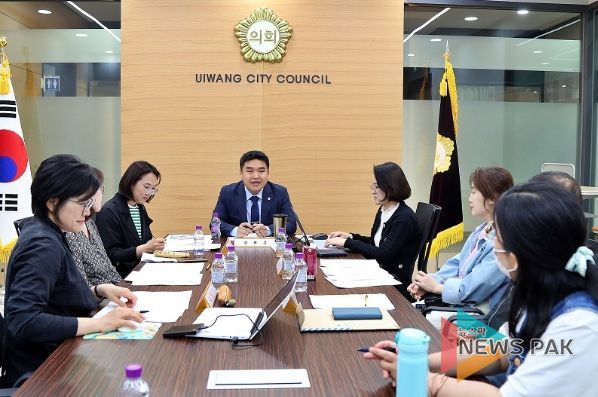 기후위기대응 관련 시민 간담회를 추진한 한채훈 의원