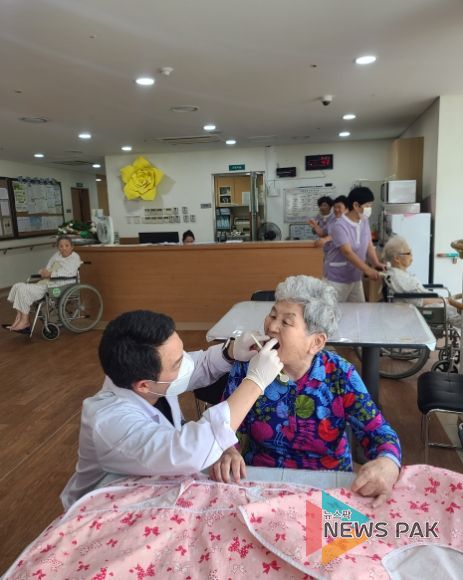 안산시 대부보건지소, 대부도 요양원 대상 찾아가는 이동보건지소 운영