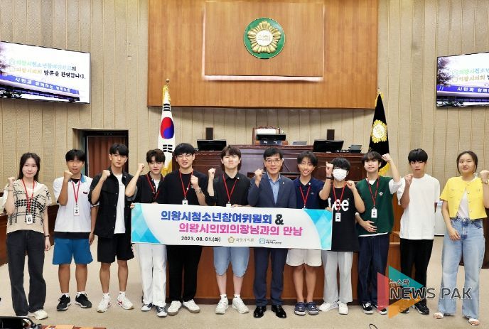 의왕시청소년참여위원회, 의왕시의회 방문