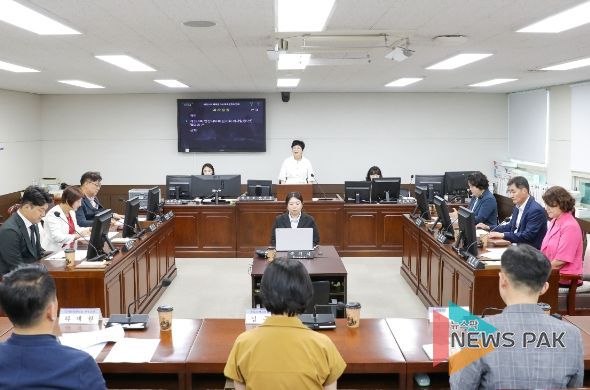 22일 의회 제2상임위원실에서 열린 ‘제283회 제1차 정례회 폐회 중 의회운영위원회’