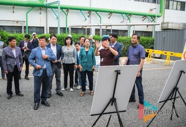 현장점검중인 특별위원회