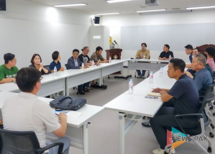 범계역 평촌1번가 상인회 간담회