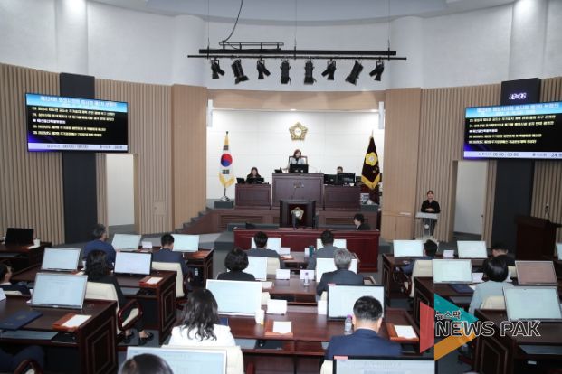 화성시의회, 제224회 임시회 폐회