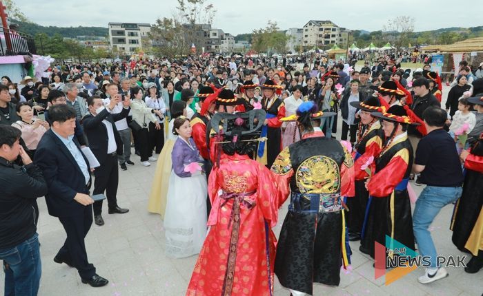 정조대왕능행차 참석자 단체사진