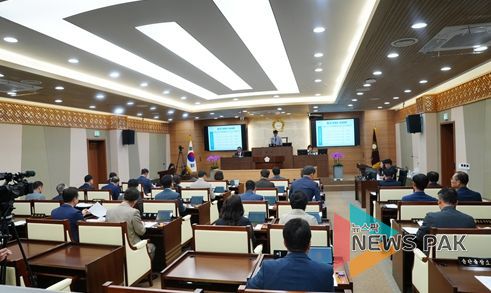 평택시의회, 제242회 임시회 폐회