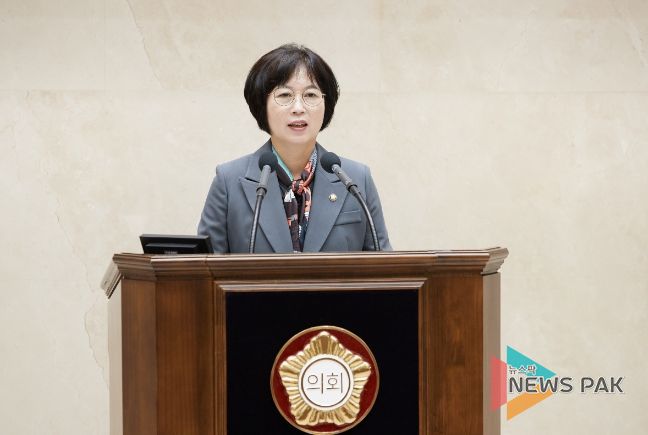 용인특례시의회 이윤미 의원, 무분별한 집회 현수막 단속 요청