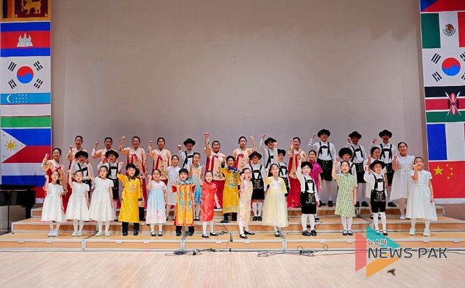 안산시, 세계소년소녀합창단 정기연주회‘세계 속의 안산’개최