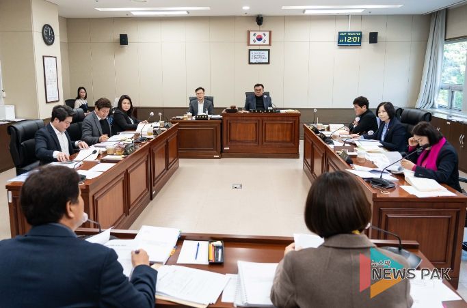 용인특례시의회 경제환경위원회 행정사무감사