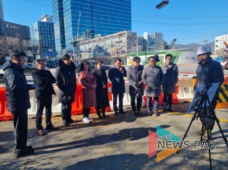 안양시의회 도시건설위원회, 우·오수 분류화사업 민원발생 현장 점검