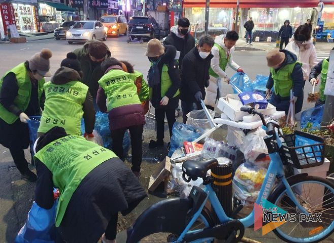 안산시 단원구, 다문화특구 내 쓰레기 불법투기 근절 앞장