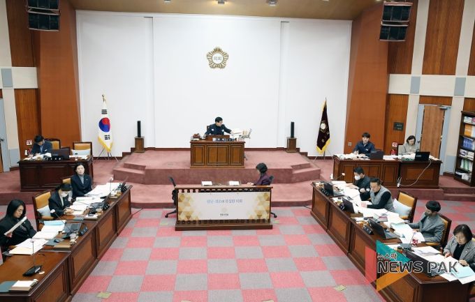 군포시의회 제271회 정례회, 예산결산특별위원회 회의 현장