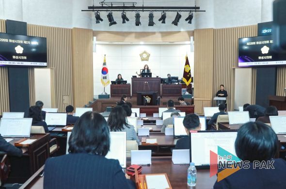 제226회 제2차 정례회 2차 본회의 전경