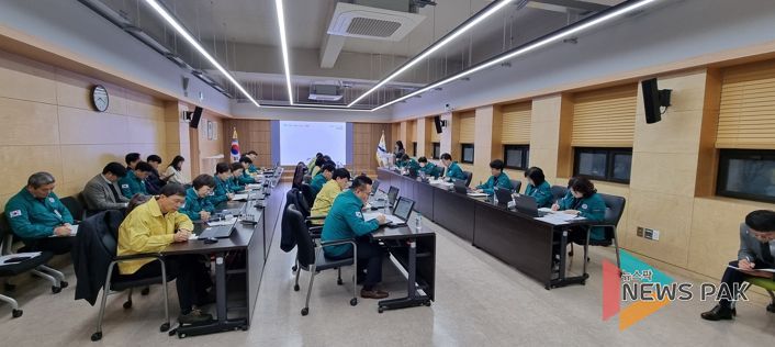 안산시, 대설·한파 대비 대책회의 개최...시민안전 최우선