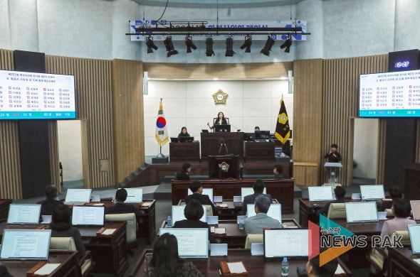 제227회 임시회 제2차 본회의 전경