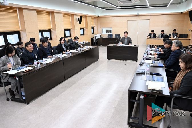 안산시, 3기 신도시 복합화시설 타당성 수립용역 최종보고회 개최
