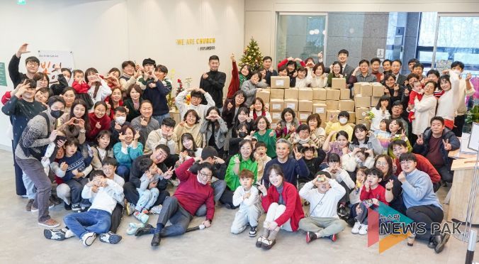 안산시, 인근 시 2개 교회로부터 드림스타트 후원 물품 기탁받아