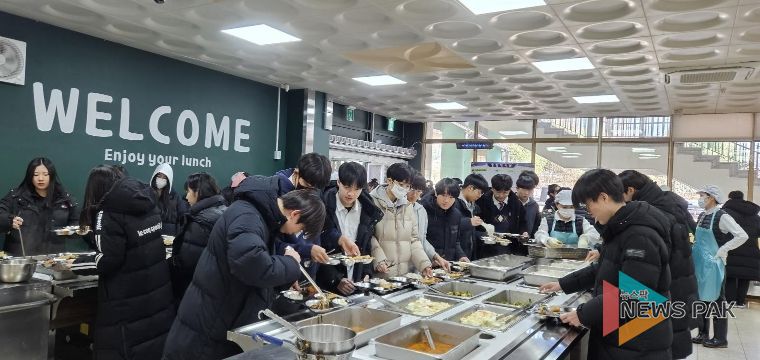 동탄중,자율선택급식