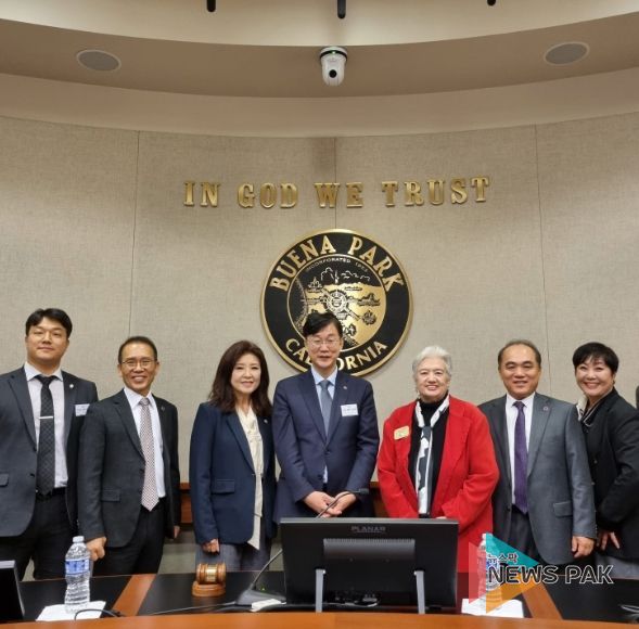이민근 안산시장, 美 부에나파크서‘안산 세일즈’나서