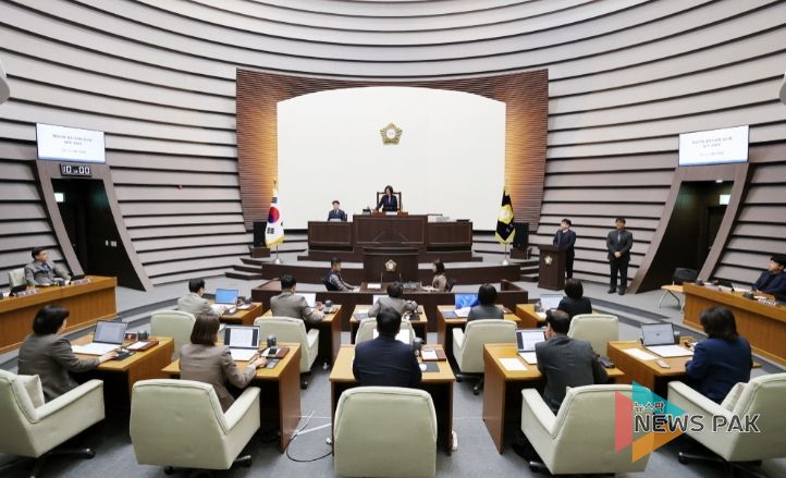 제307회 광주시의회 임시회 본회의