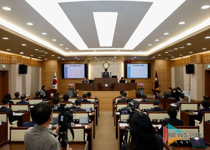 평택시의회, 제245회 임시회 폐회