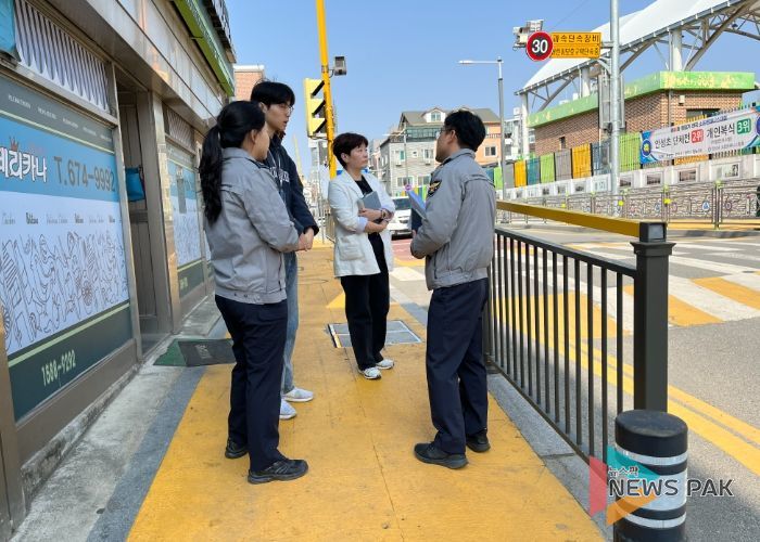 안성교육지원청, 안성시청 및 안성경찰서와 늘봄공유학교 주변 안전인프라 합동점검 실시
