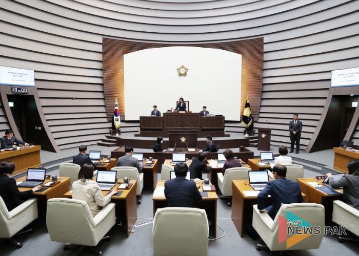 광주시의회, 제308회 임시회 폐회