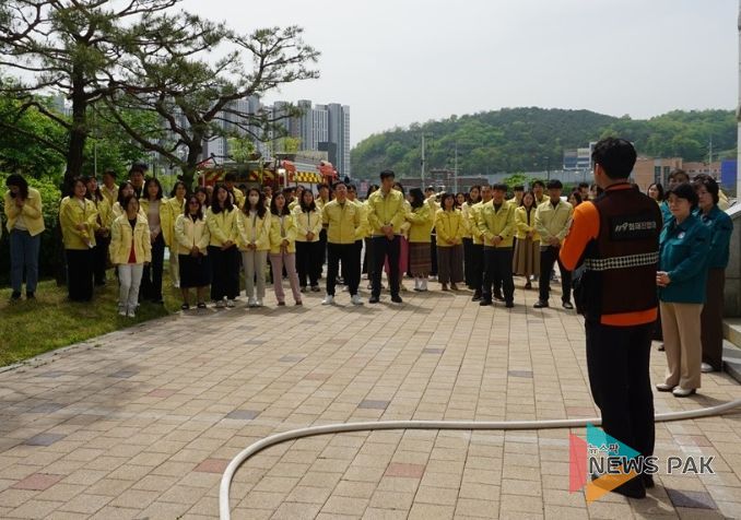 2024년 합동 소방훈련