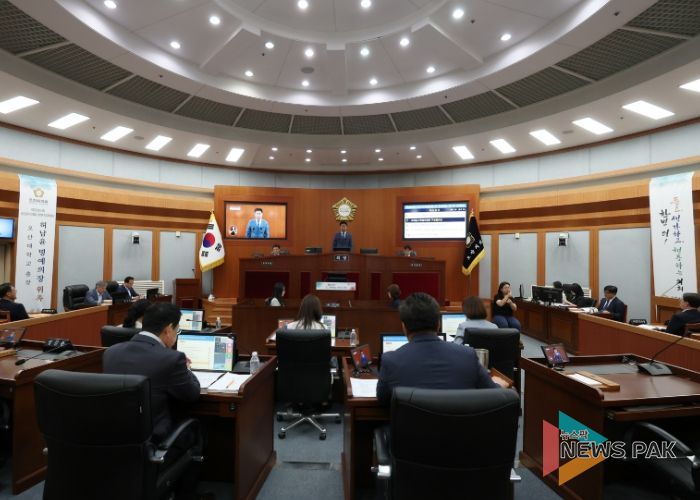 오산시의회, 제285회 제1차 정례회 개회