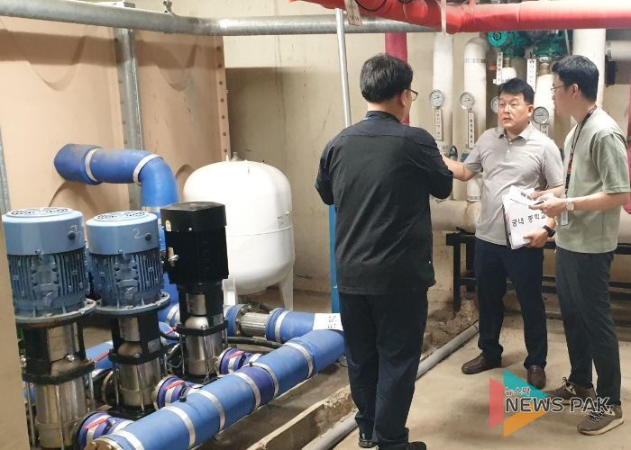 군포의왕교육지원청, 학교 저수조 위생상조치 제외로 연간 1,788톤 물 절약 및 약 3천만원 교육재정 절감!