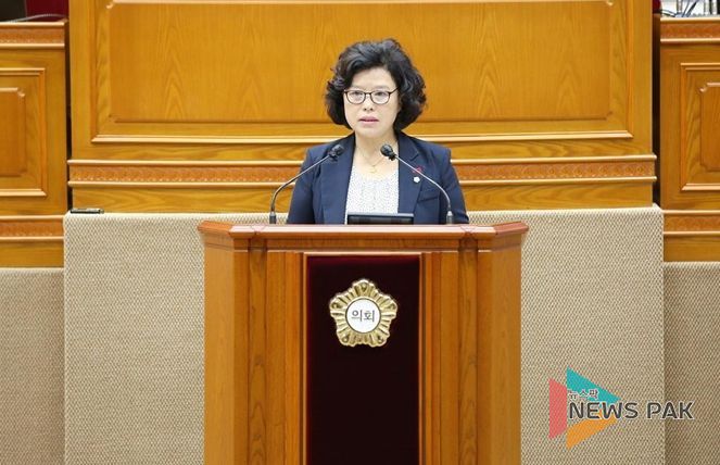 제295회 임시회 김경숙 의원 5분 발언