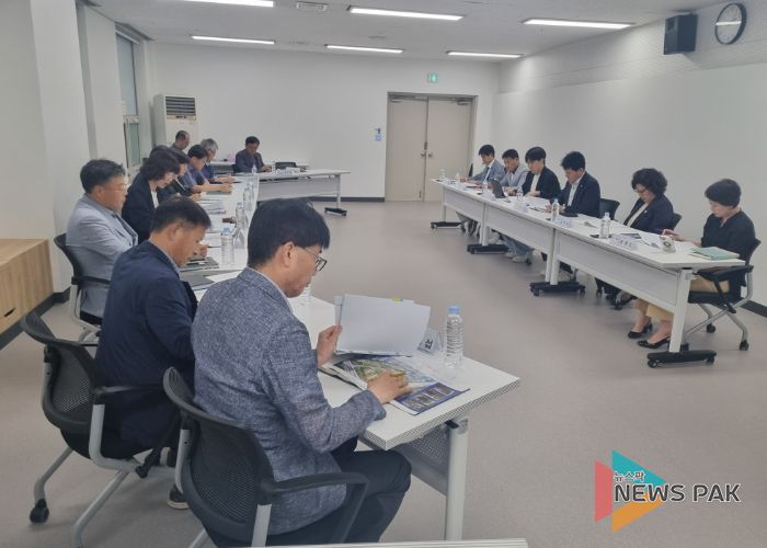 안양시의회 도시건설위원회, 집행기관과의 현안사항 간담회 개최