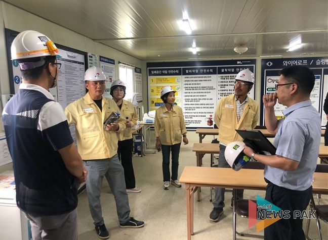 더불어민주당 평택시의원 폭염대비 현장 긴급점검