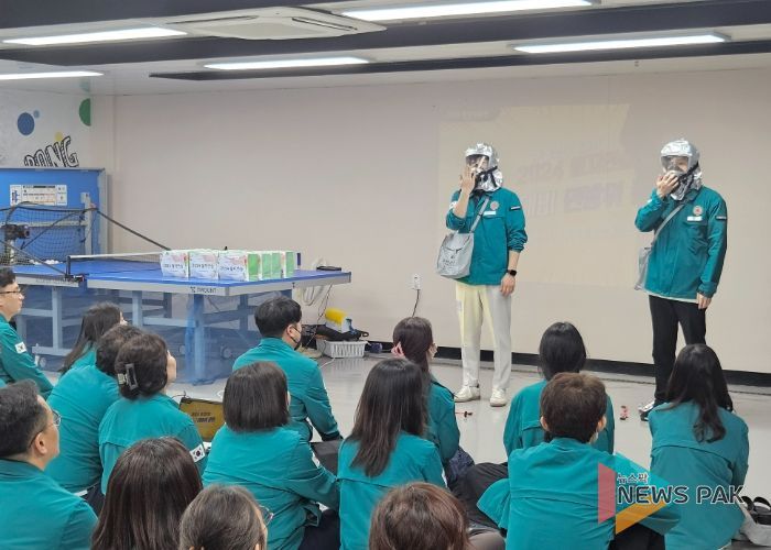 경기도군포의왕교육지원청, 2024 을지연습 연계 공습 대비 민방위 대피훈련 신속하게․안전하게․실전처럼!