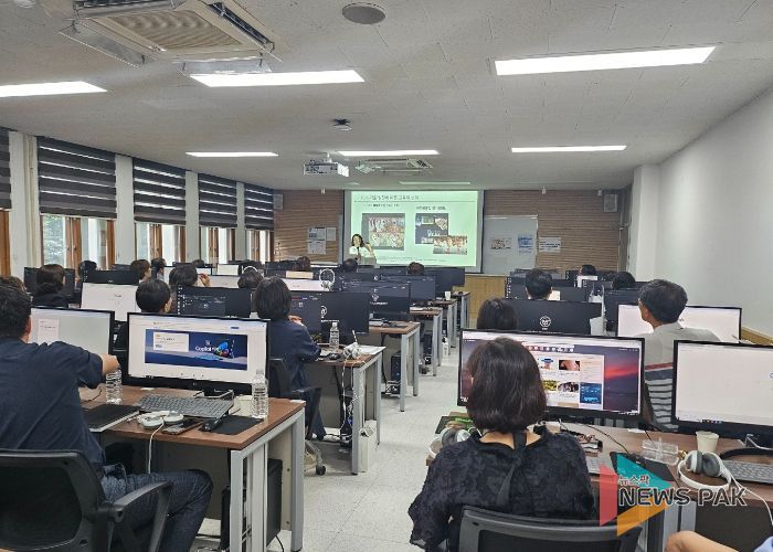 수원교육지원청, 미래SAEM 학교관리자 대상 AI 코딩 역량강화 직무연수