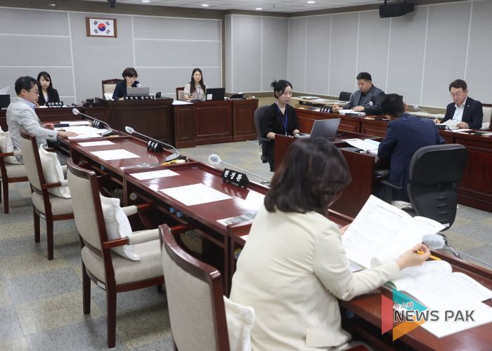 수원특례시의회 문화체육교육위원회, 2024년도 주요업무 추진실적 청취