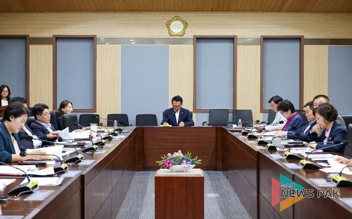 평택시의회, 9월 정기 의원간담회 개최