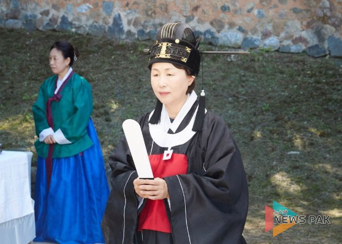 용인특례시의회 유진선 의장, 용인향교 석전대제 초헌관으로 참여