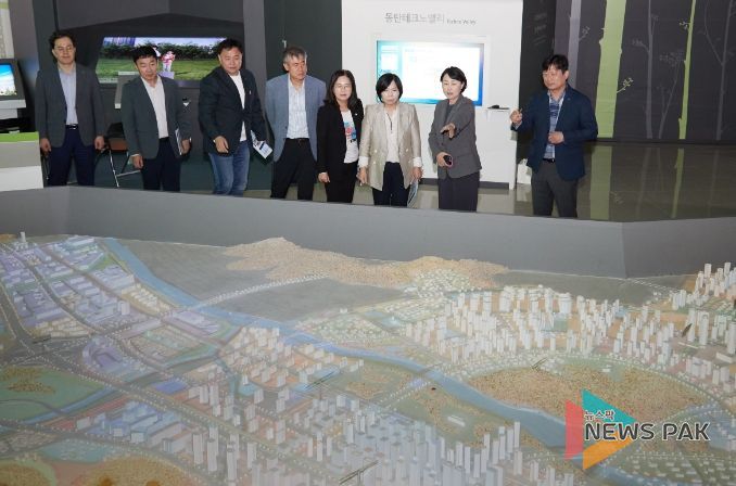 동탄신도시 동탄역사 복합개발 현장 등 방문