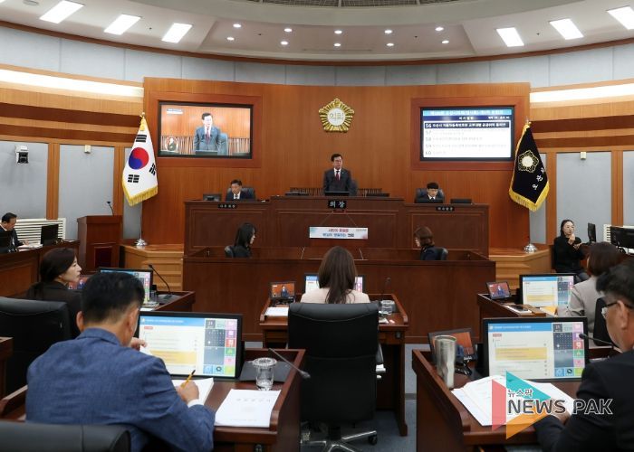 오산시의회, 제288회 임시회 본회의 개회