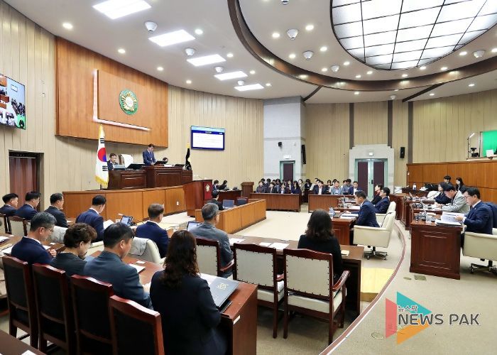 의왕시의회, 제307회 임시회 개회