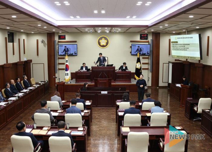 광명시의회, 제289회 임시회 폐회