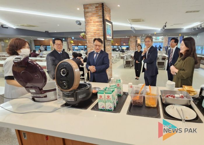 경기도안성교육지원청, 급식실 위생점검으로 안전한 급식 환경 조성