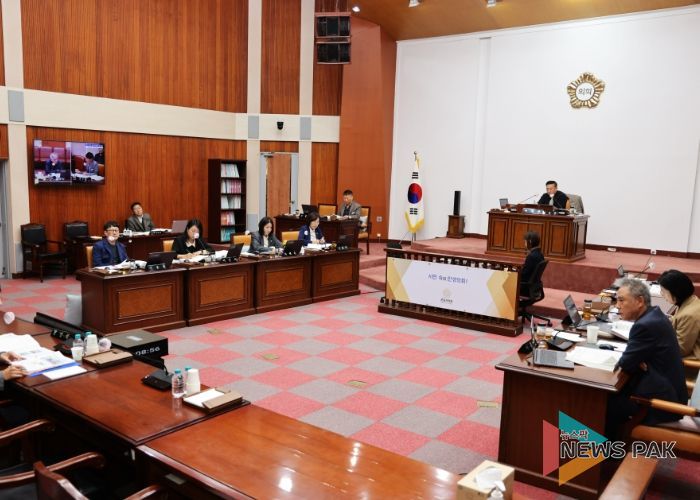 군포시의회 제277회 임시회, ‘2025 군포시 주요업무보고’. (산업건설위원회)