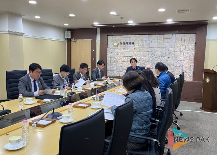 안양시의회 총무경제위원회, 주민자치협의회 간담회 개최