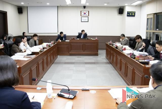 용인특례시의회 자치행정위원회, 행정사무감사 2일차