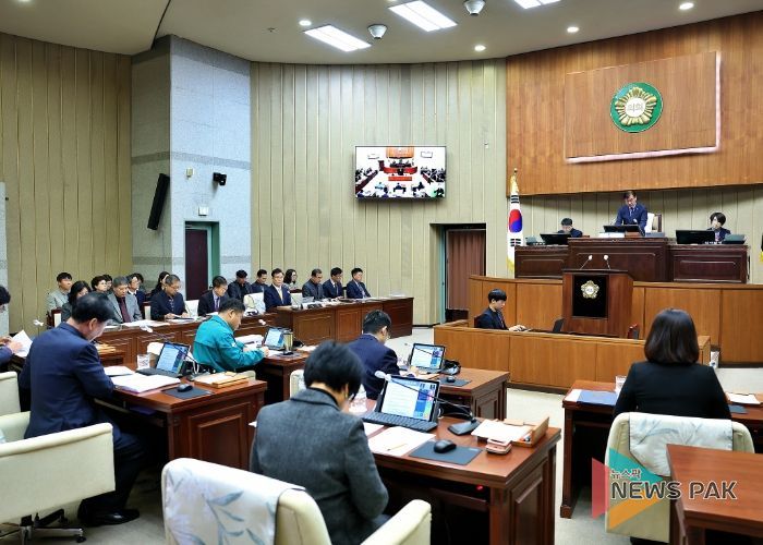 의왕시의회, 제308회 제2차 정례회 개회